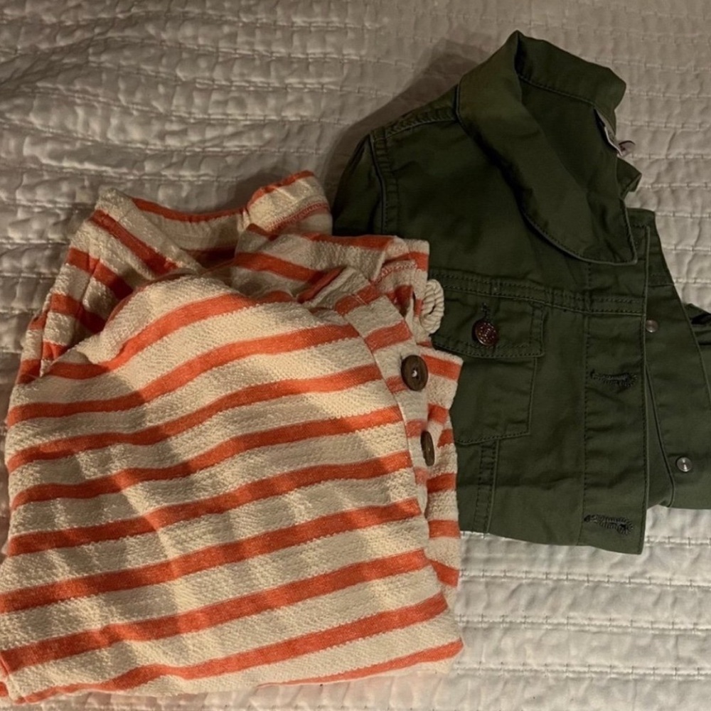 Kids Old Navy Shirt with Jacket set